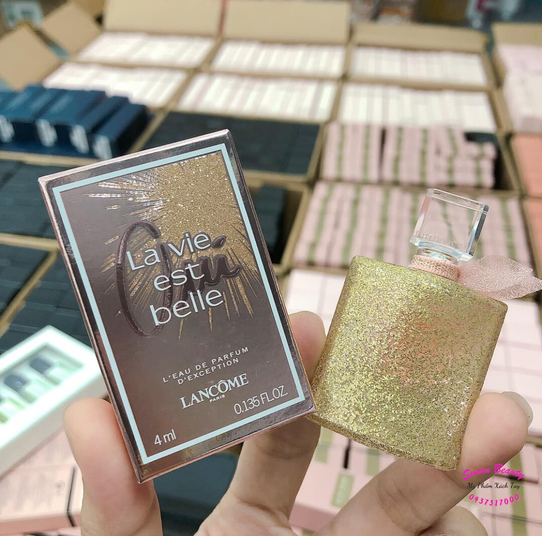 NƯỚC HOA MINI NỮ LANCOME OUI LA VIE EST BELLe 4ML