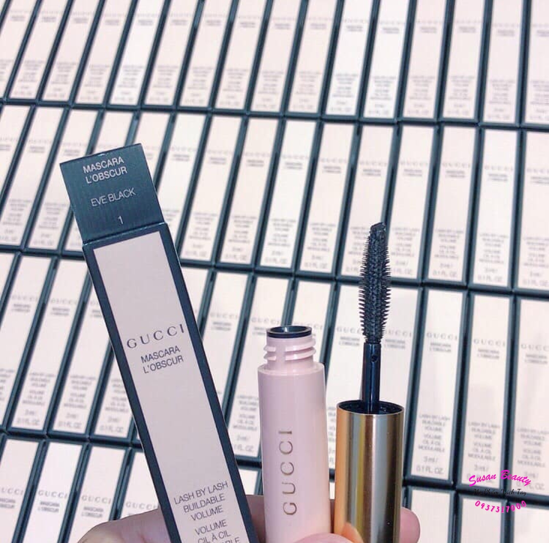 MASCARA GUCCI 3ML EVE BLACK 1 L'OBSCUR