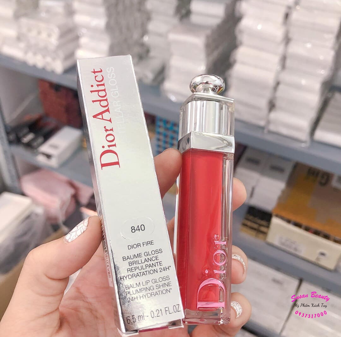 SON DƯỠNG DIOR 6.5ML 840 STELLAR GLOSS