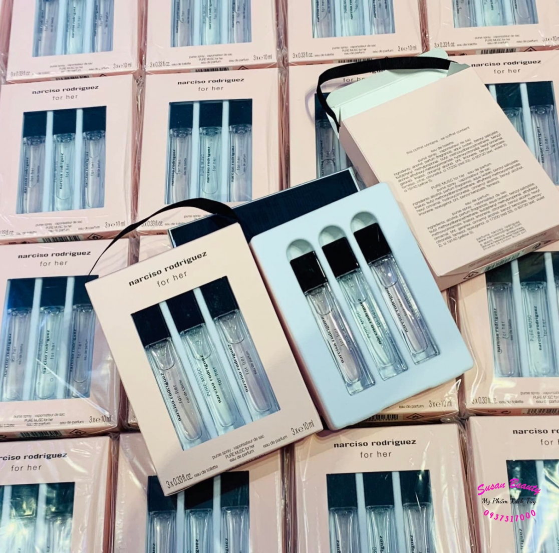SET NƯỚC HOA NARCISO 3 CHAI 