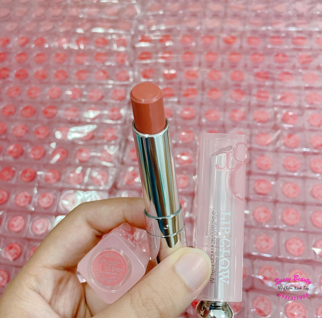 SON DƯỠNG DIOR 3.2G LIP GLOW 012 UNBOX MẪU 2021
