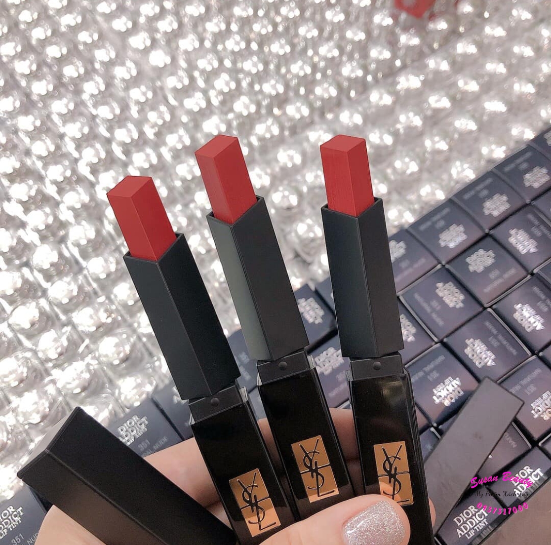 SON YSL 2G 307 SLIM VELVET UNBOX