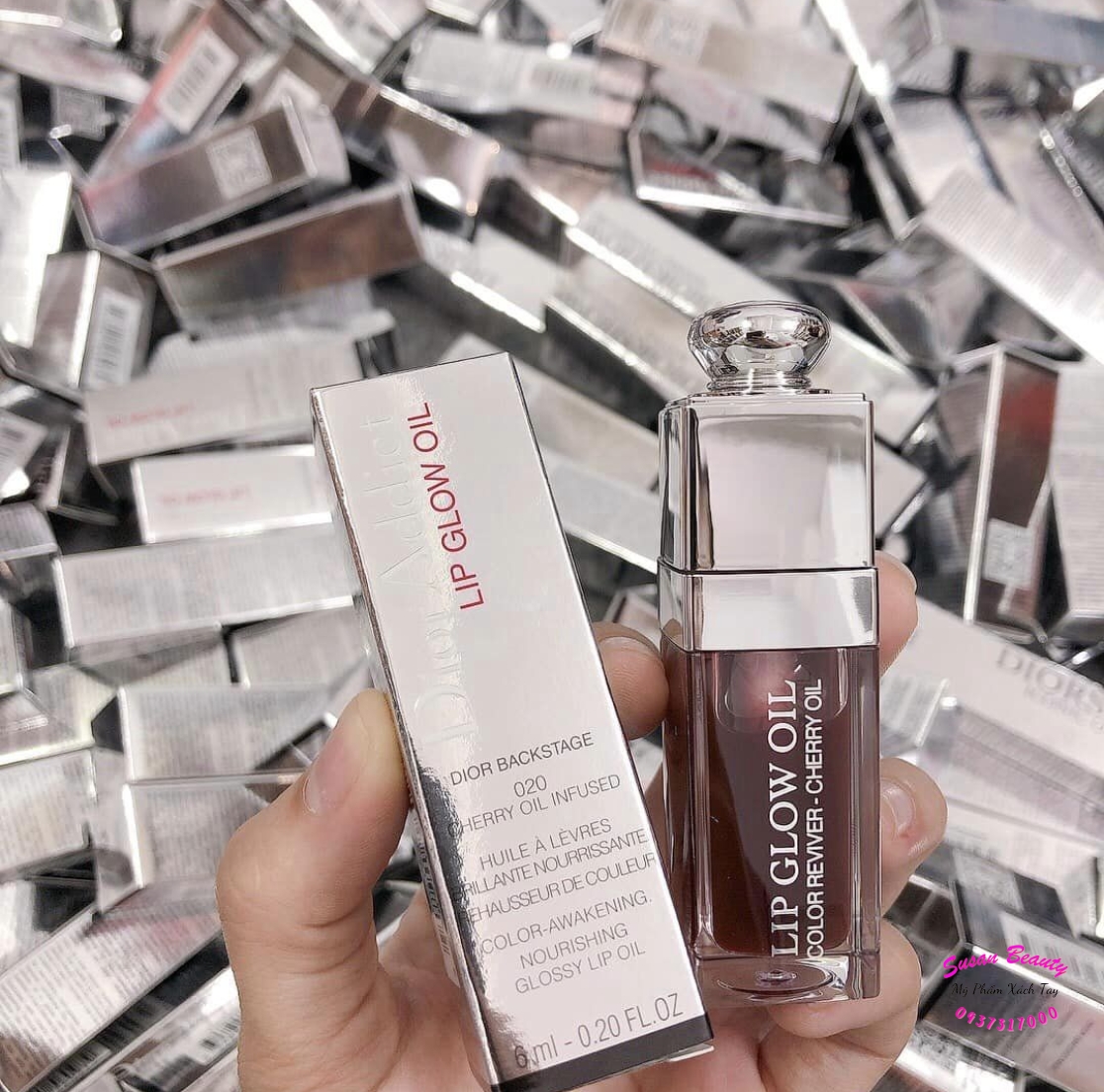 SON DƯỠNG DIOR 6ML 020 GLOW OIL FULLBOX