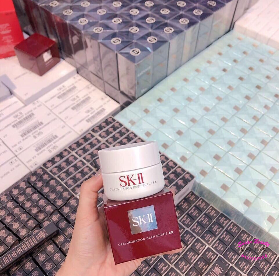 KEM DƯỠNG DA SKII 50G CELLUMINATION DEEP SURGE EX