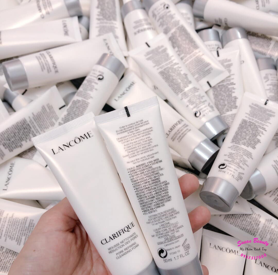 SỮA RỬA MẶT LANCOME 50ML CLARIFIQUE UNBOX
