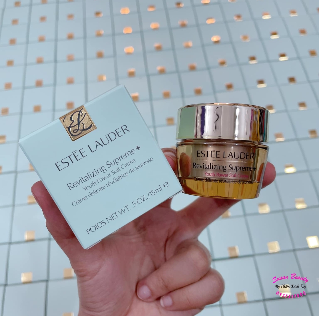 KEM DƯỠNG ESTEE 15ML SUPREME + YOUTH POWER SOFT 