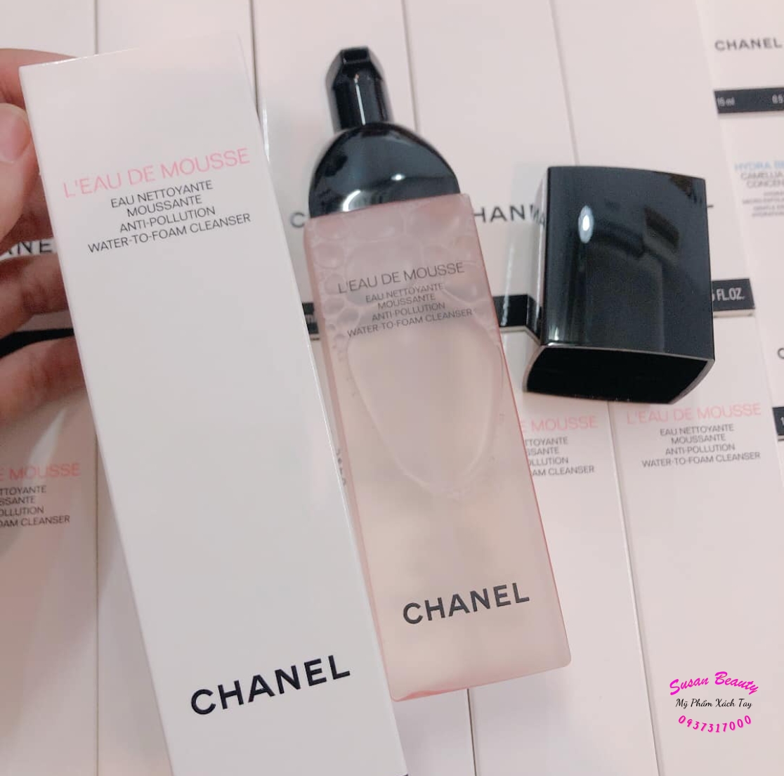 SỮA RỬA MẶT CHANEL 150ML L'EAU DE MOUSSE FULLBOX