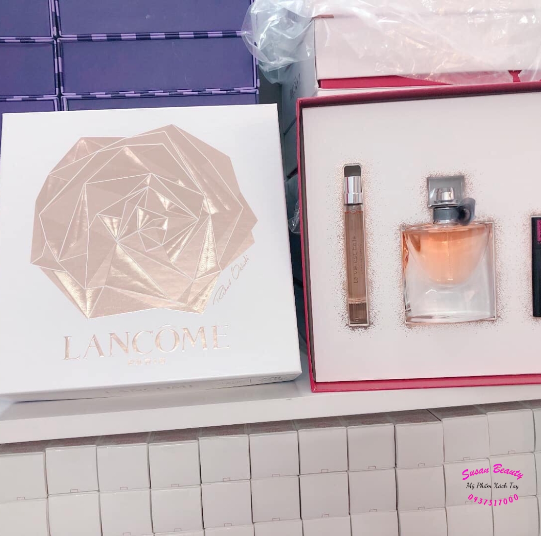  SET NƯỚC HOA LANCOME 3 MÓN 