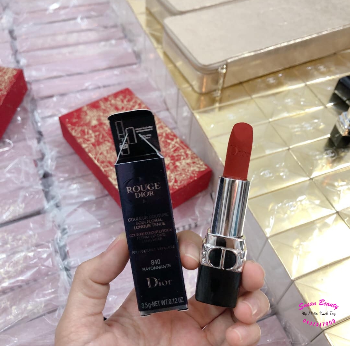 SON DIOR 3.5G 840 RAYONNANTE VELVET FULLBOX