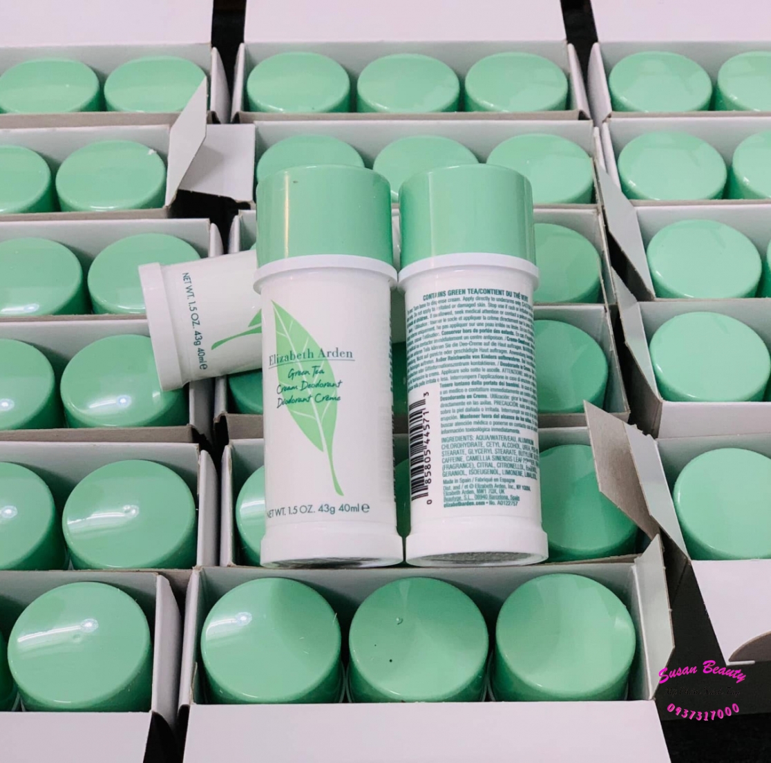 LĂN KHỬI MÙI ALIZABETH ARDEN 43G GREEN TEA UNBOX