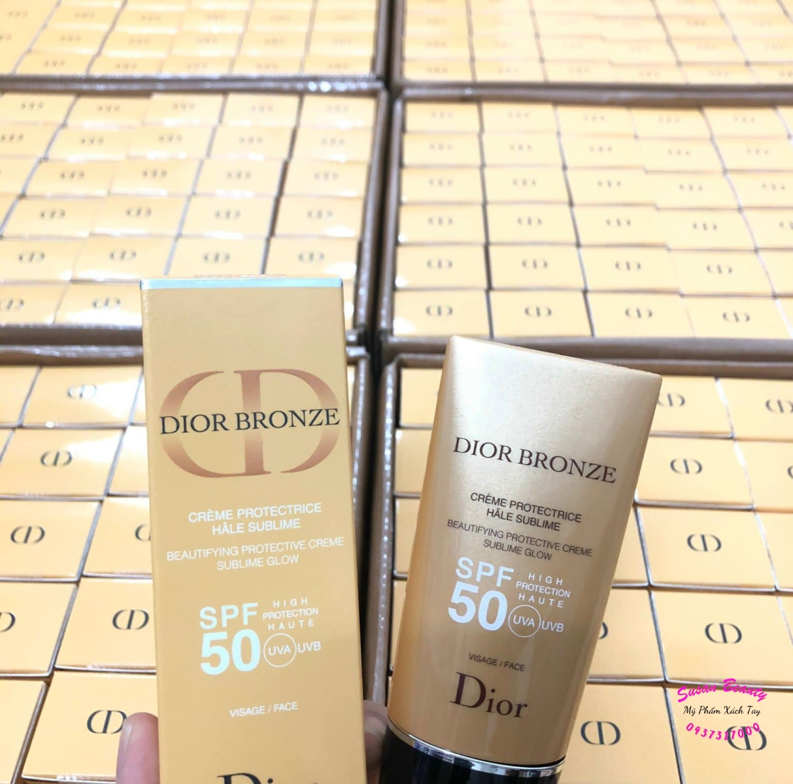 KEM CHỐNG NẮNG DIOR 50ML BRONZE SPF 50 FULLBOX