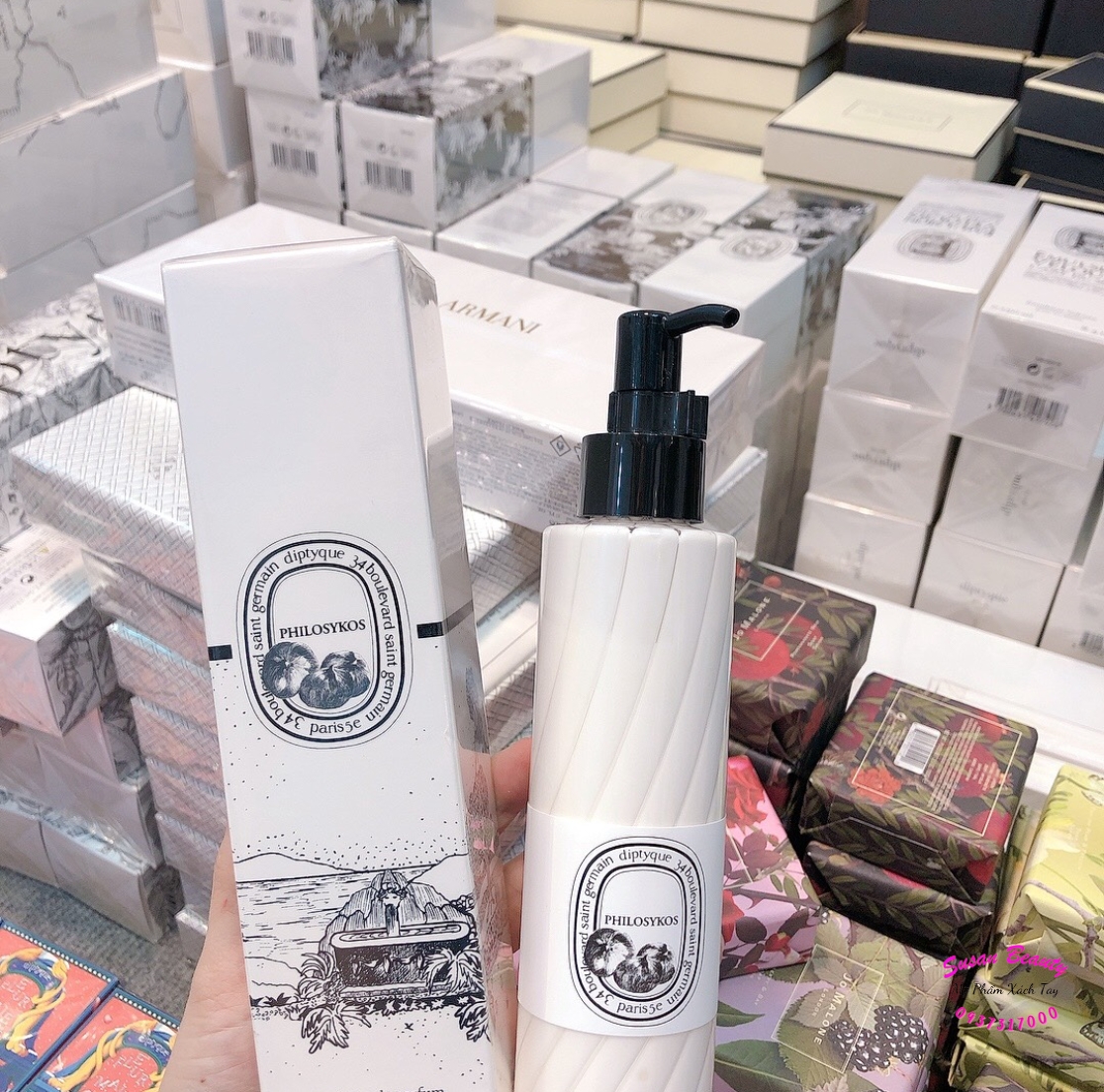 các loại sản phẩm BODY LOTION 