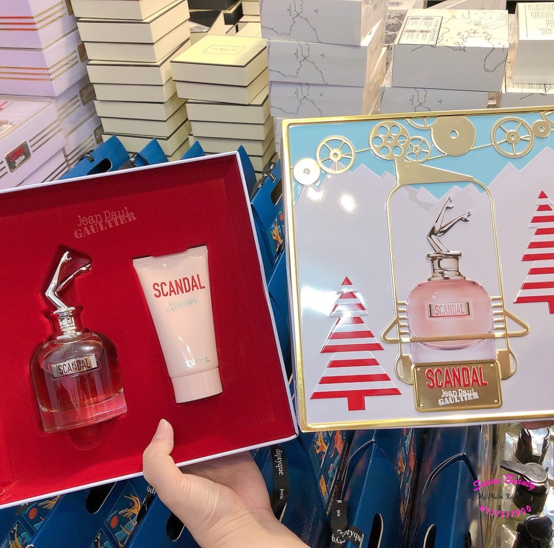 SET NƯỚC HOA SCANDAL BODY LOTION 75ML+NƯỚC HOA 80ML