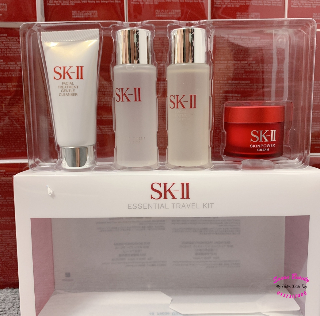 SET DƯỠNG DA SK 4 MÓN 