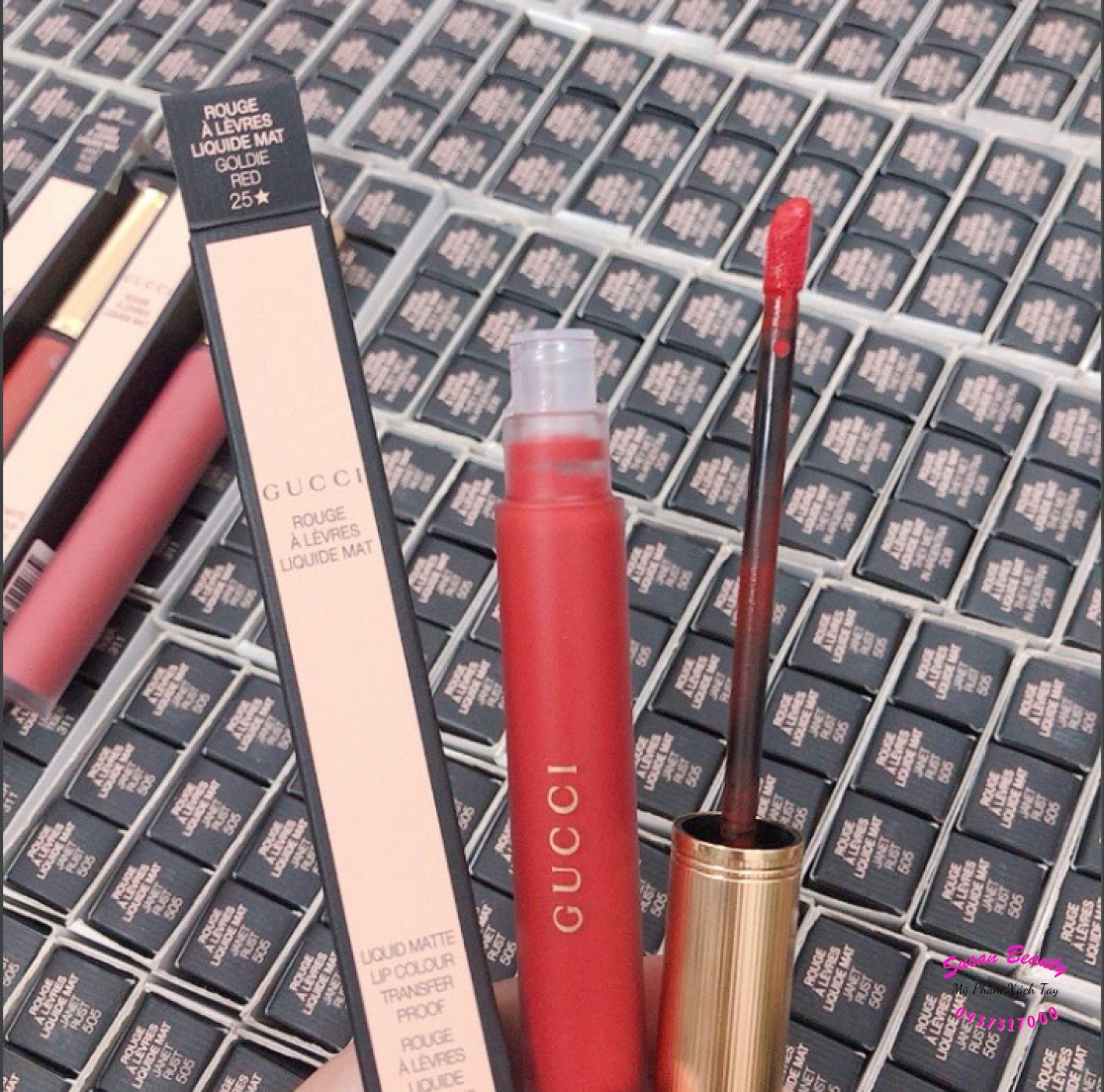SON KEM GUCCI 6.5ML 25 MATTE FULLBOX