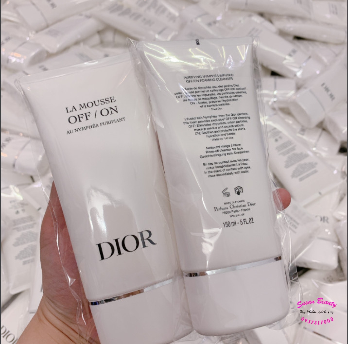 SỮA RỬA MẶT DIOR 150ML OFF/ON UNBOX