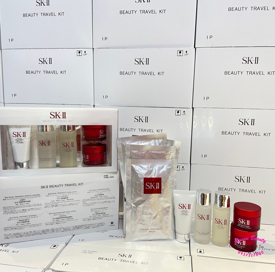 SET DƯỠNG DA SKII 9 MÓN