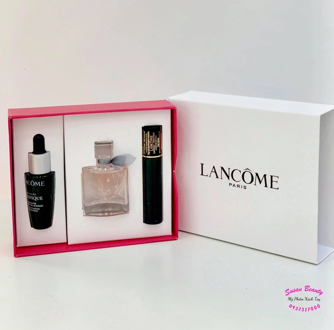 SET DƯỠNG DA LANCOME 3 MÓN 