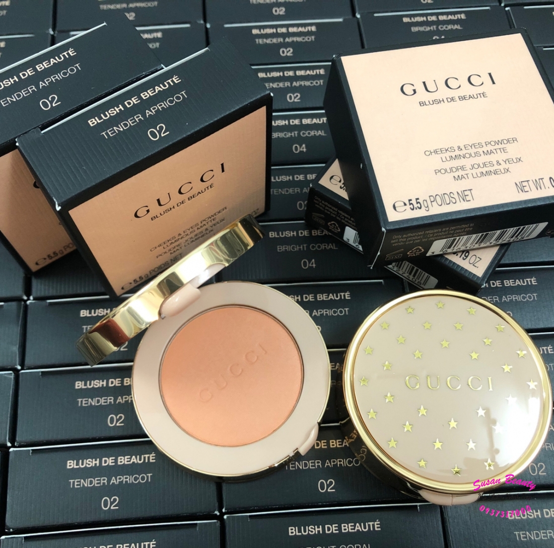 PHẤN MÁ HỒNG GUCCI 02 FULLBOX