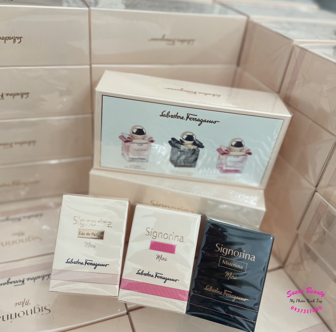 SET NƯỚC HOA SIGNORINA 3 CHAI 3x20ML