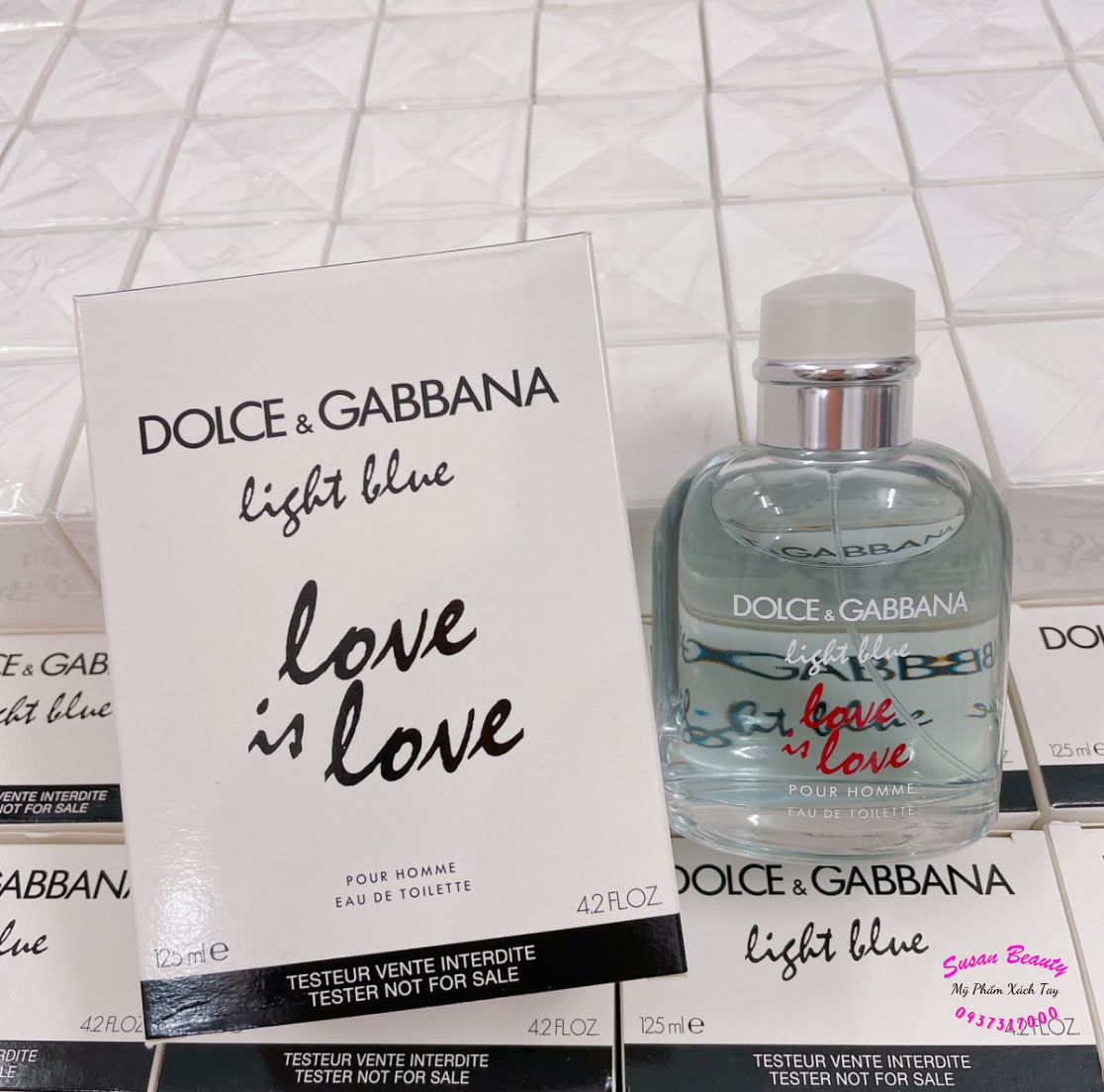 NƯỚC HOA DOLCE&GABBANA 125ML LIGHT BLUE EDT TESTER
