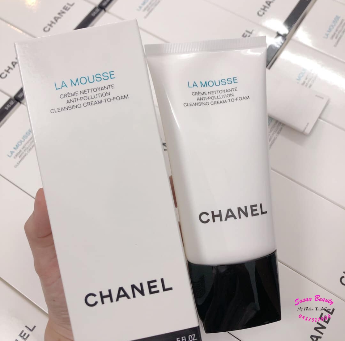 SỮA RỬA MẶT CHANEL 150ML LA MOUSE ANTI POLLUTION