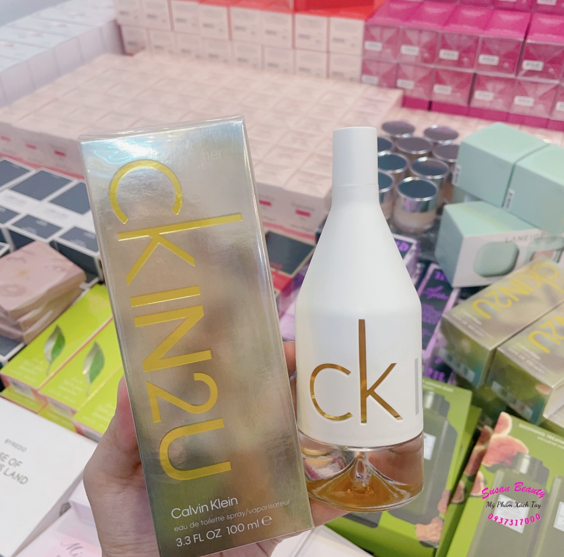 NƯỚC HOA CK 100ML CKIN2U FULLBOX